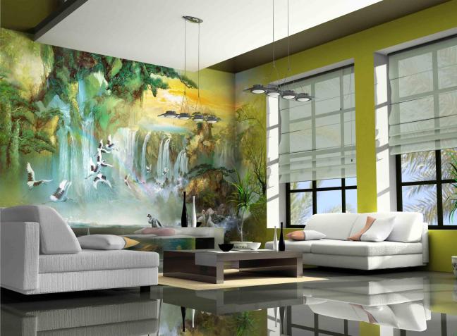 decor green living room interior design ideas